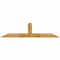 Ekena Millwork Portland Rough Sawn Timber Gable Bracket, Western Red Cedar, 60"W x 15"H x 4"D x 4"F, 6/12 Pitch GBW060X15X0404POR00RWR - alternate 1
